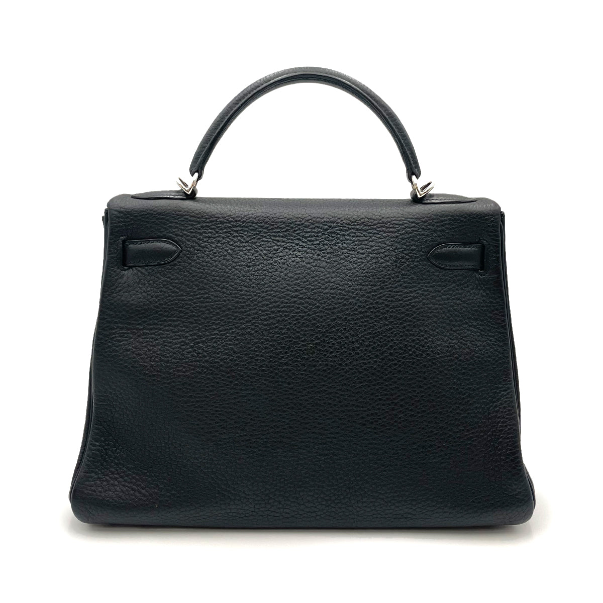 HERMES KELLY 32 RETOURNE BLACK TAURILLON CLEMENCE HAND SHOULDER BAG SHW 90264521