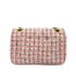 CHANEL 2.55 CHAIN SHOULDER BAG MULTICOLOR TWEED 90264534
