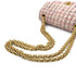 CHANEL 2.55 CHAIN SHOULDER BAG MULTICOLOR TWEED 90264534