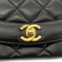 CHANEL VINTAGE DIANA SMALL CHAIN SHOULDER BAG BLACK LAMB SKIN 90264535 - PURPOSE