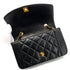 CHANEL VINTAGE DIANA SMALL CHAIN SHOULDER BAG BLACK LAMB SKIN 90264535 - PURPOSE