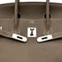 HERMES BIRKIN 35 ETOUPE TAURILLON CLEMENCE HAND BAG ▢O SHW 90264537 - PURPOSE
