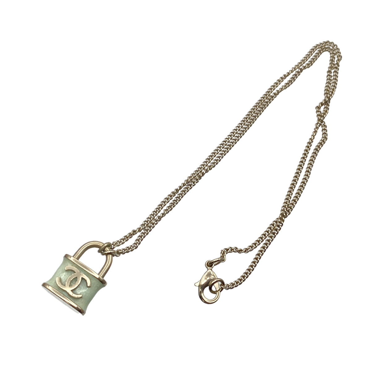 CHANEL NECKLACE COCOMARK LOCK MOTIF ACCESSORY B18P 90264547