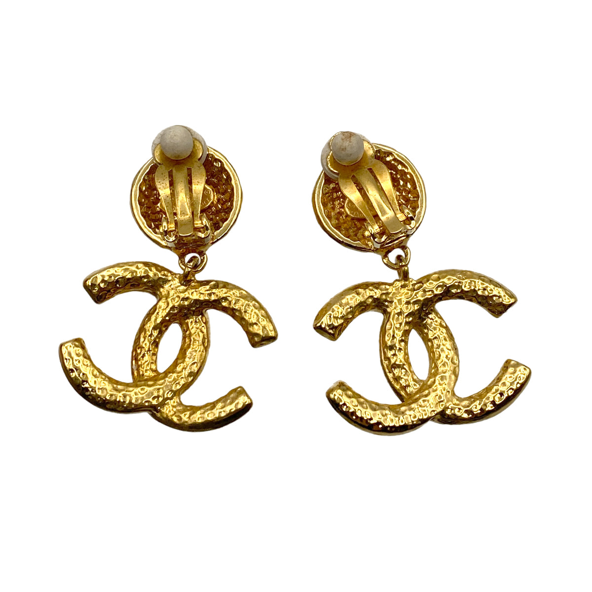CHANEL VINTAGE EARRINGS COCOMARK SWING ACCESSORY 95A 90264560