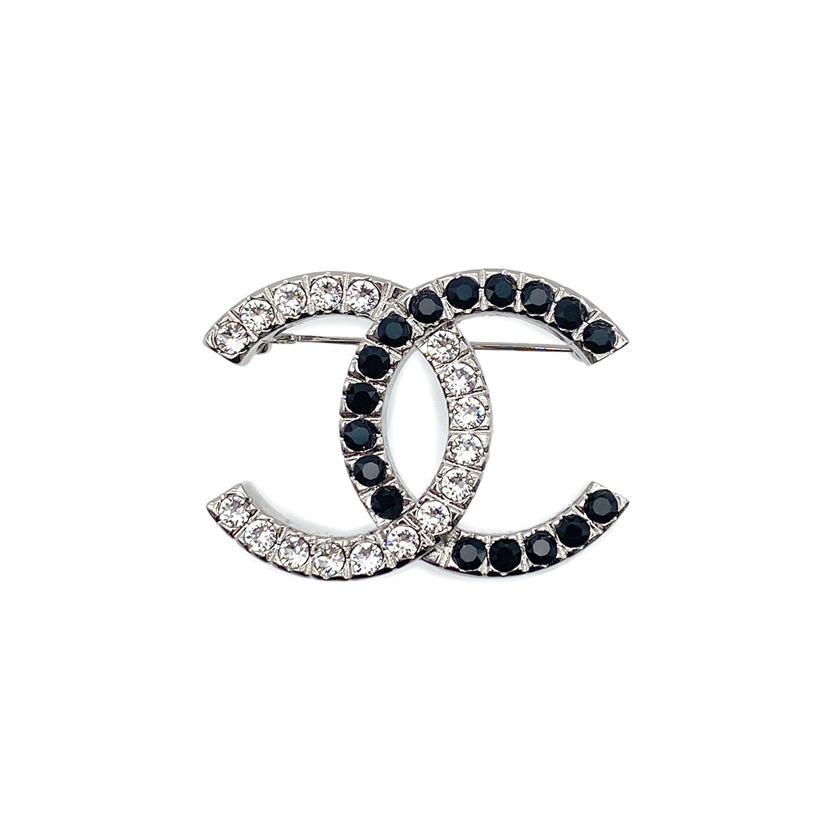CHANEL COCOMARK BROOCH RHINESTONE ACCESSORY B23V 90264564
