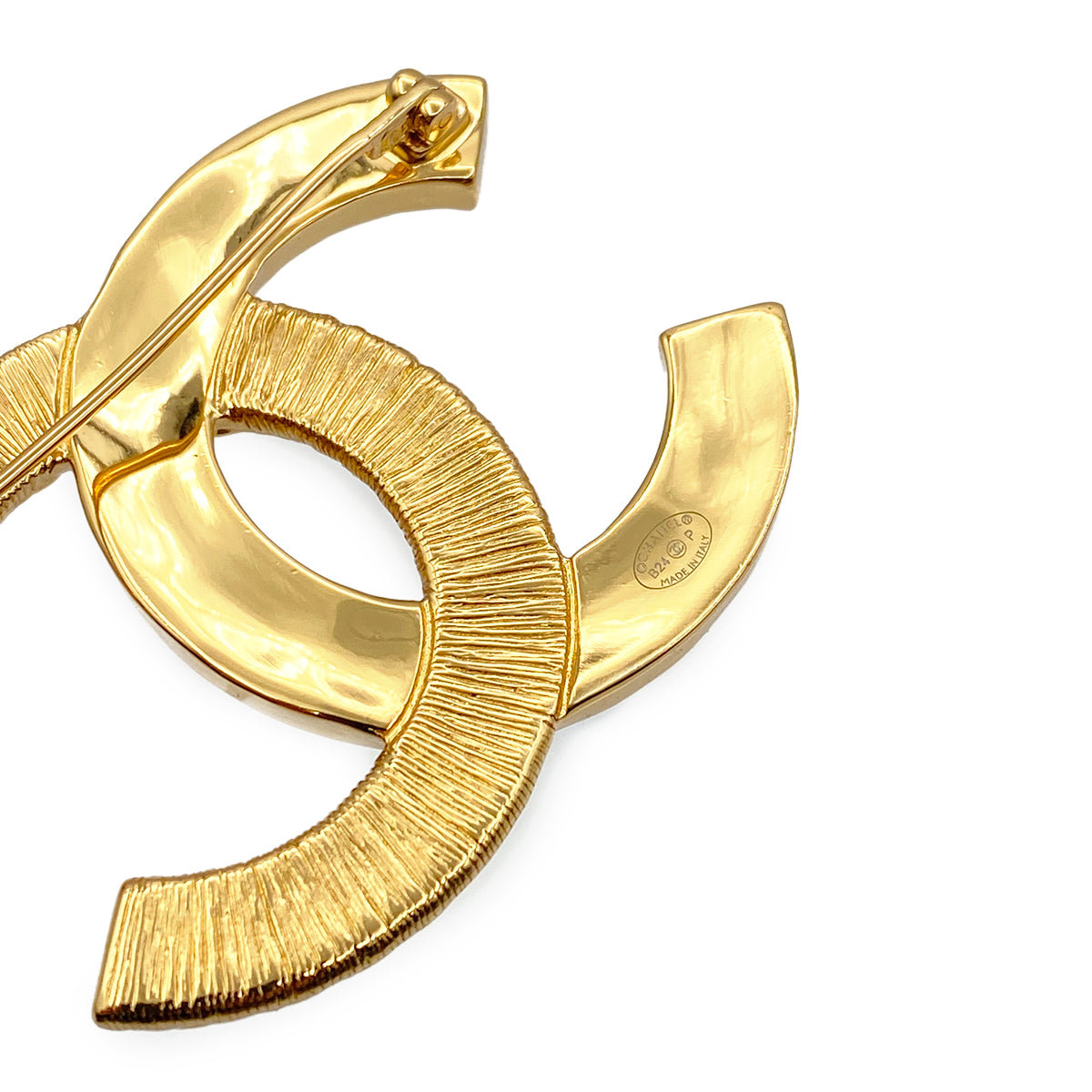 CHANEL COCOMARK BROOCH BLACK ACCESSORY B24P 90264567