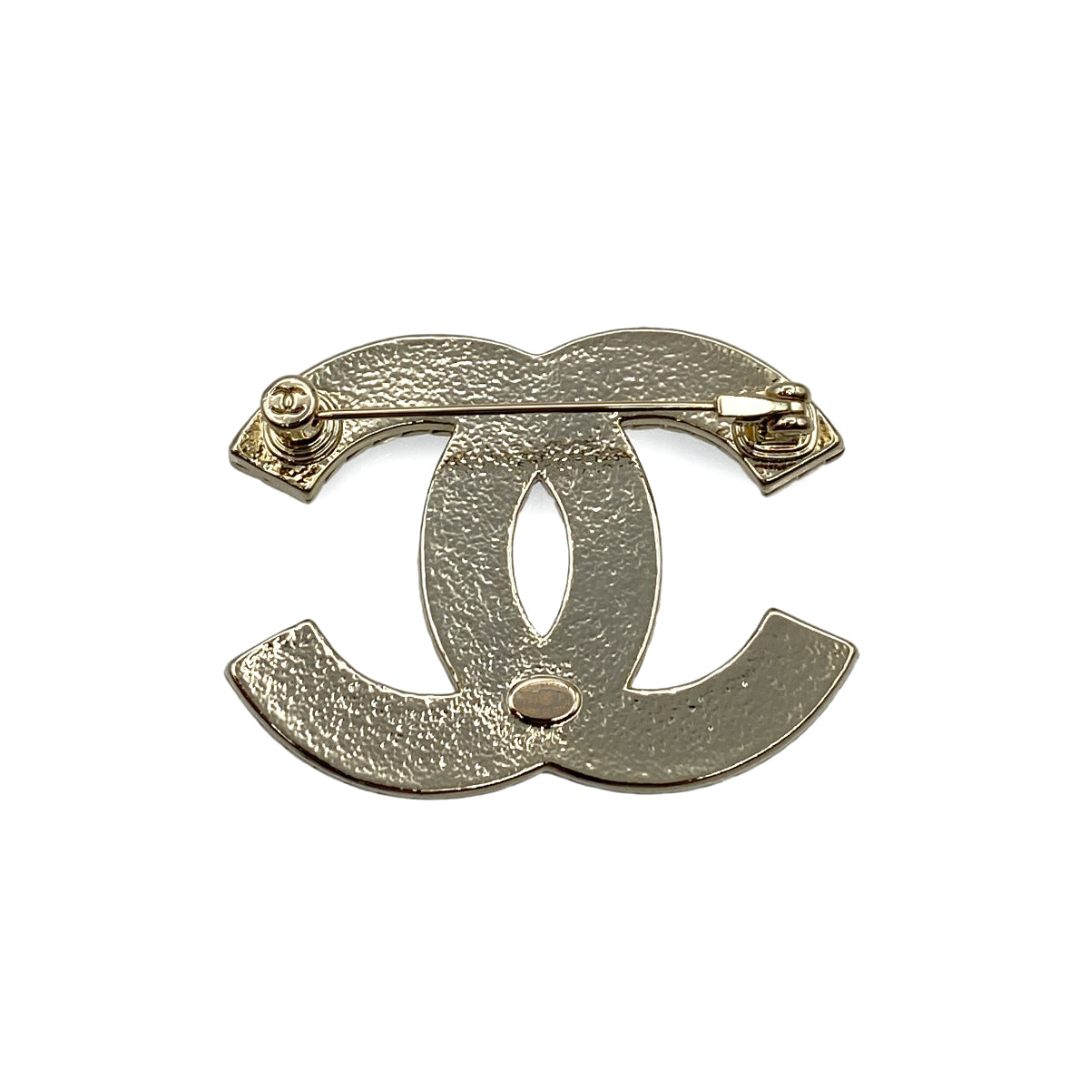 CHANEL COCOMARK BROOCH NAVY ACCESSORY I24P 90264568