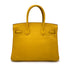 HERMES BIRKIN 30 JAUNE AMBER TOGO HAND BAG D PALLADIUM HARDWARE 90264751 - PURPOSE