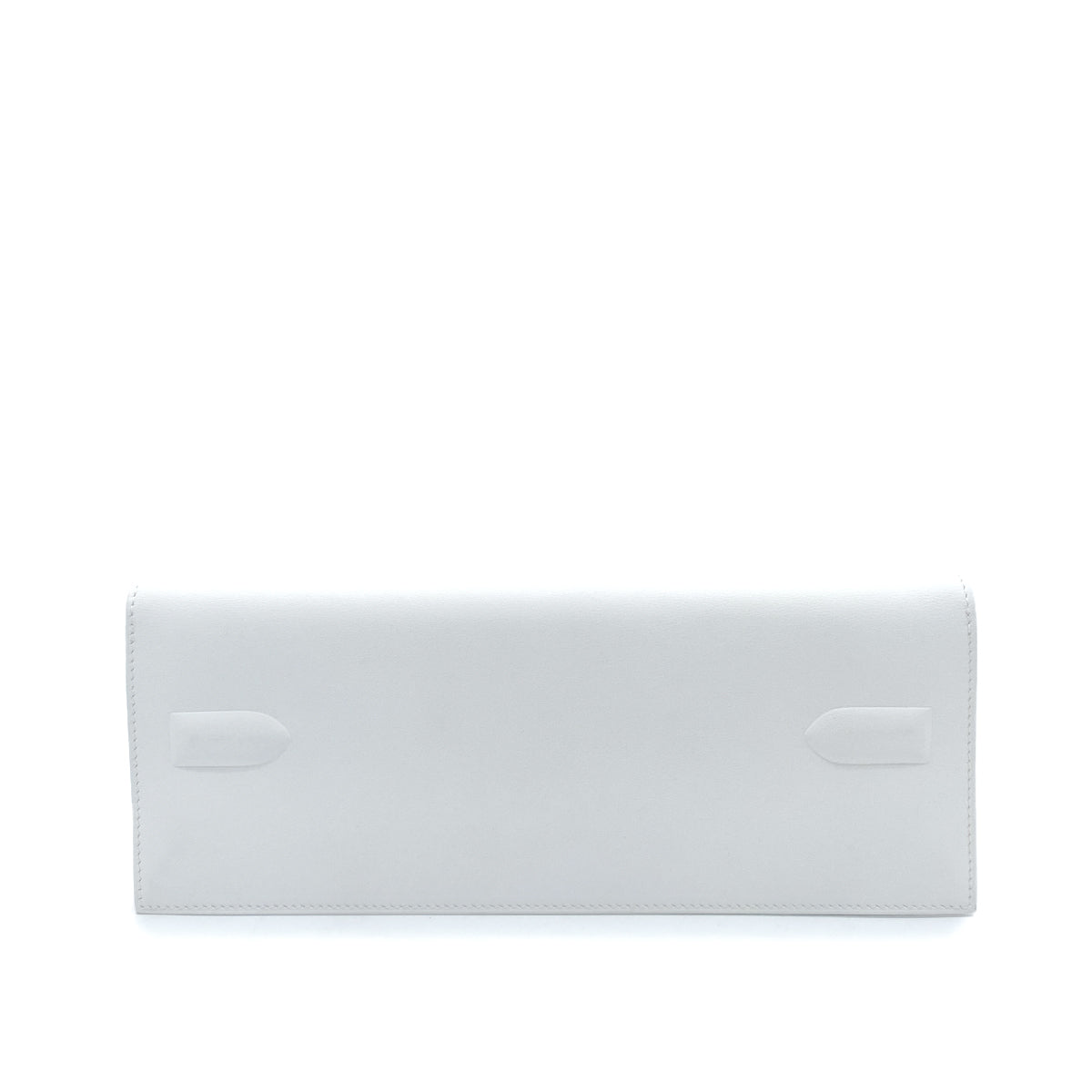 HERMES BIRKIN SHADOW SWIFT NEW WHITE CLUTCH BAG B 90264757