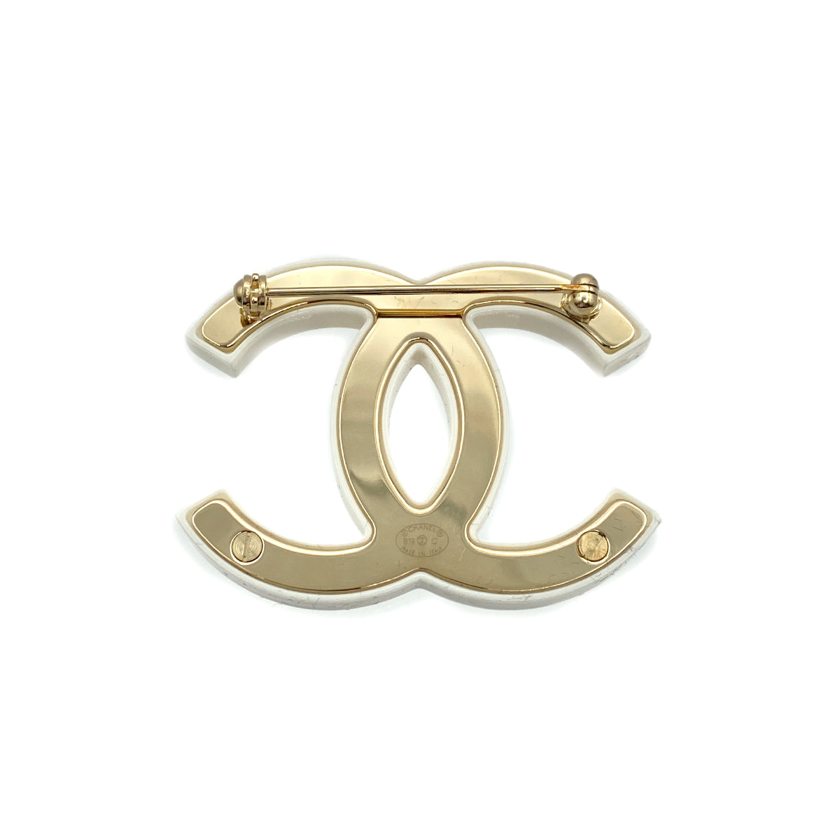 CHANEL COCOMARK BROOCH RHINESTONE ACCESSORY B19C 90264761