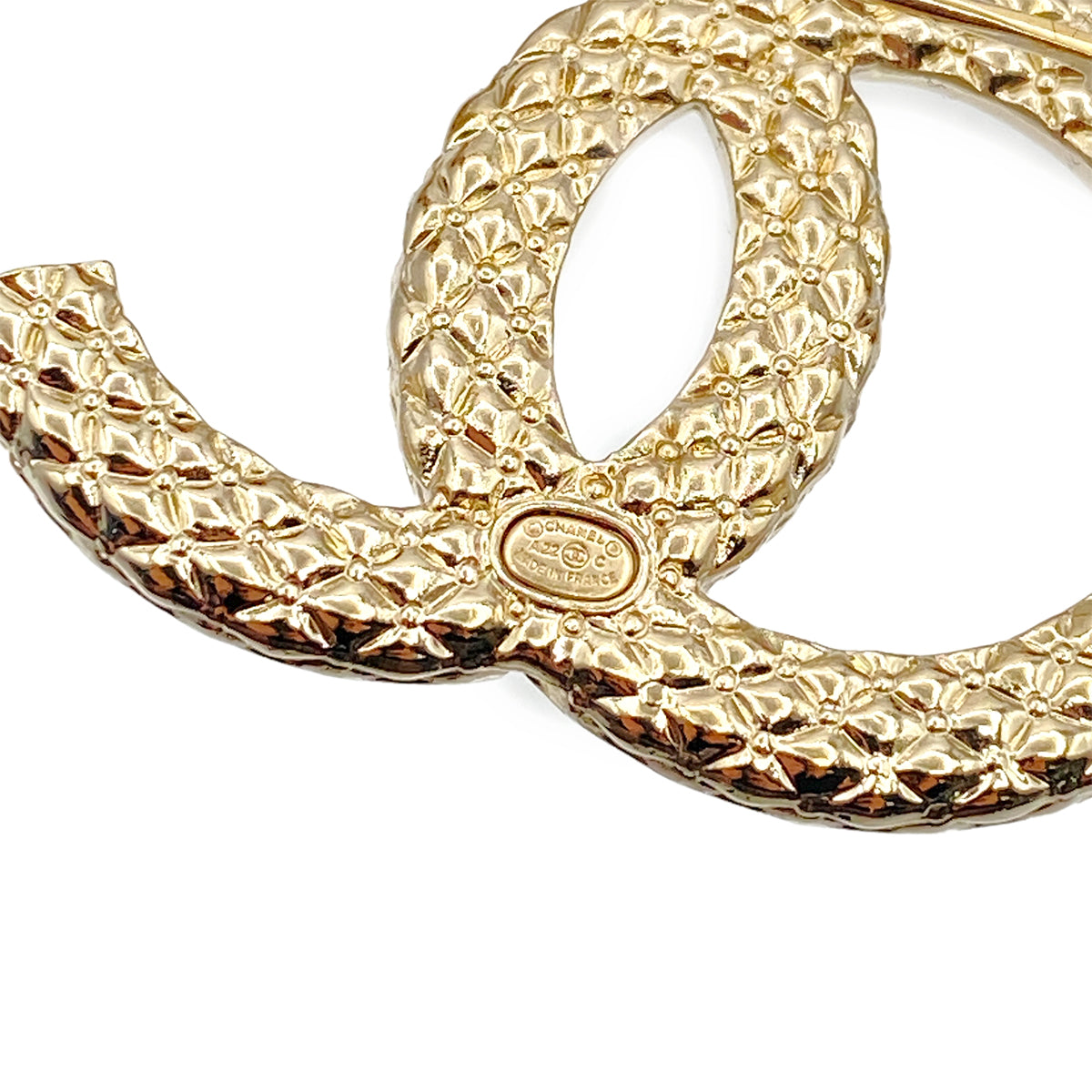 CHANEL COCOMARK BROOCH RHINESTONE ACCESSORY A22C 90264763