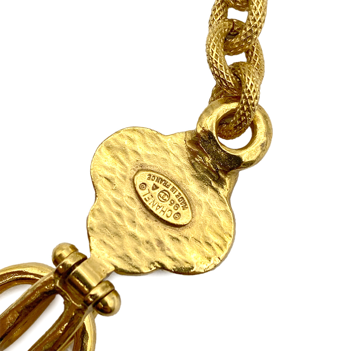 CHANEL VINTAGE NECKLACE COCOMARK ACCESSORY 96A 90264764