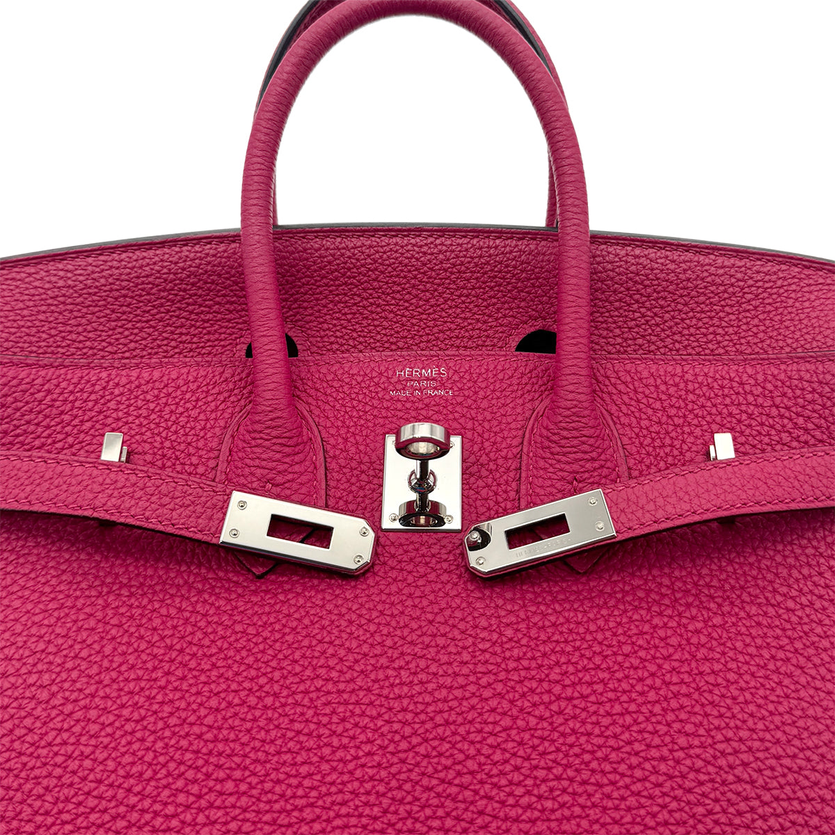 HERMES BIRKIN 25 ROSE MEXICOE TOGO HAND BAG Y SHW 90264784