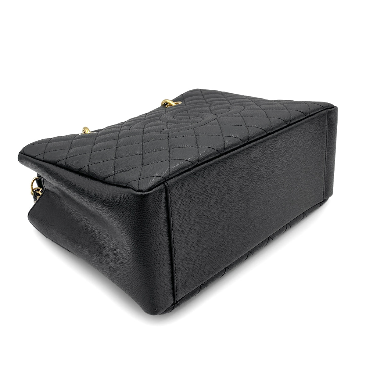 CHANEL GST TOTE BAG BLACK CAVIAR SKIN 90264805