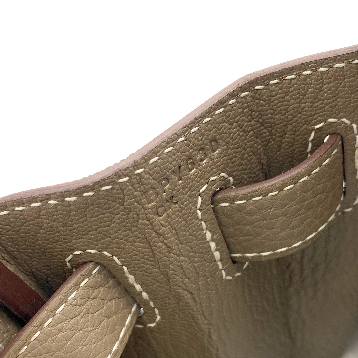 HERMES KELLY 28 RETOURNE ETOUPE TOGO HAND SHOULDER BAG B GHW 90265294