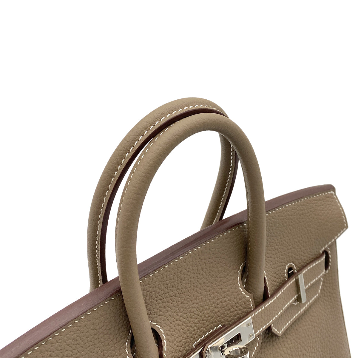 HERMES BIRKIN 25 ETOUPE TOGO HAND BAG Y SHW 90265295