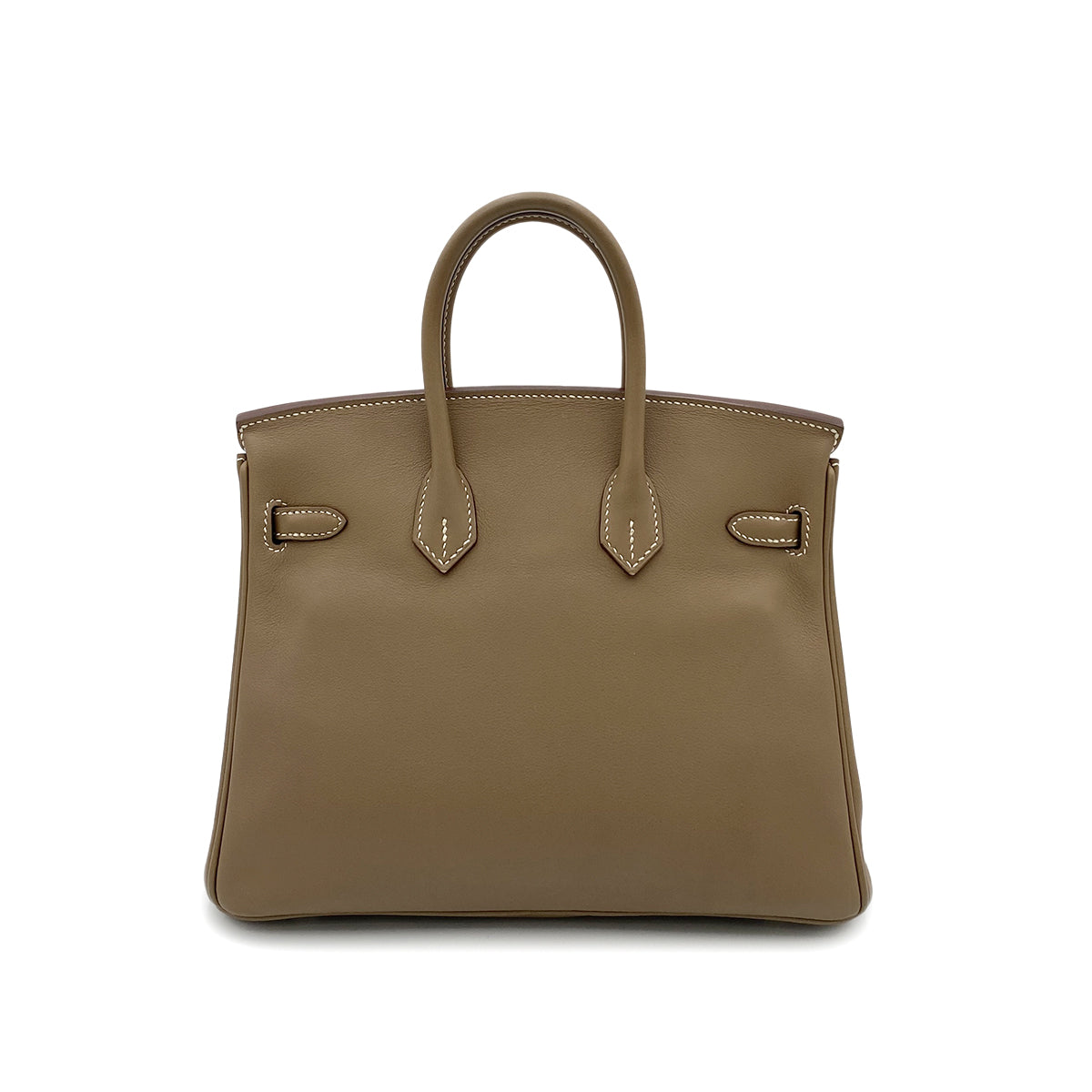 HERMES BIRKIN 25 ETOUPE SWIFT HAND BAG X SHW 90265296