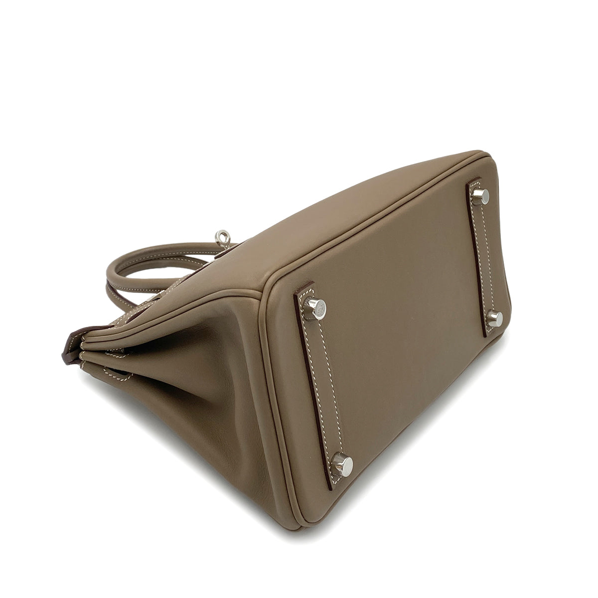 HERMES BIRKIN 25 ETOUPE SWIFT HAND BAG X SHW 90265296