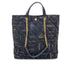 CHANEL MAXI SHOPPINGBAG 2WAY TOTE BAG BLACK DENIM 90265297 - PURPOSE