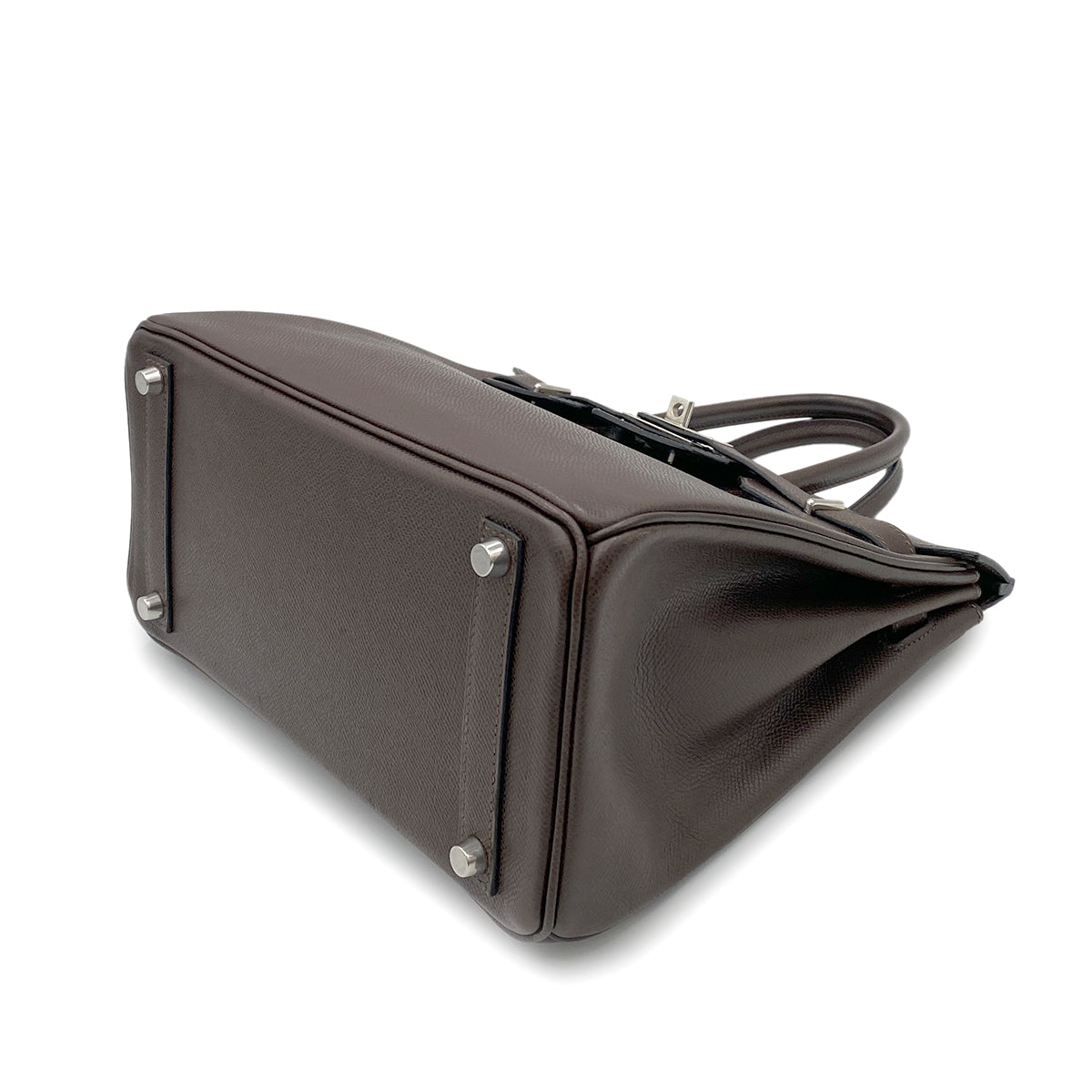 HERMES HAUT A COURROIES 28 CAFE EPSOM HAND BAG ▢J SHW 90265303