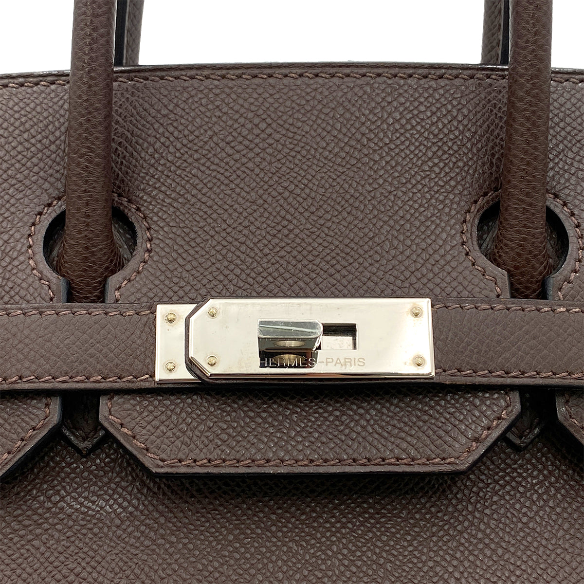 HERMES HAUT A COURROIES 28 CAFE EPSOM HAND BAG ▢J SHW 90265303