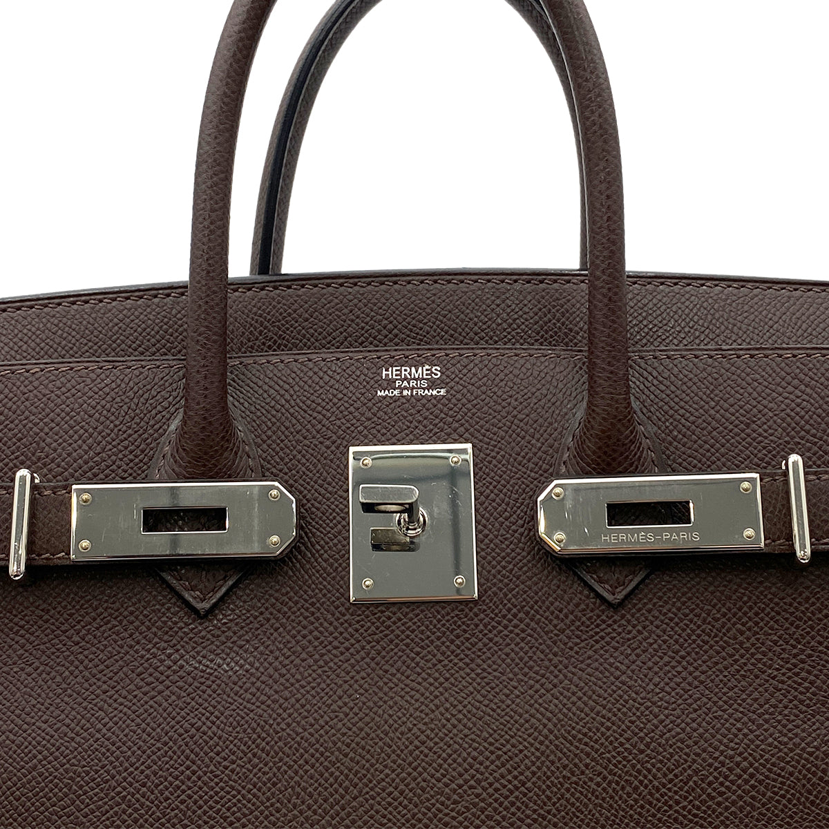 HERMES HAUT A COURROIES 28 CAFE EPSOM HAND BAG ▢J SHW 90265303