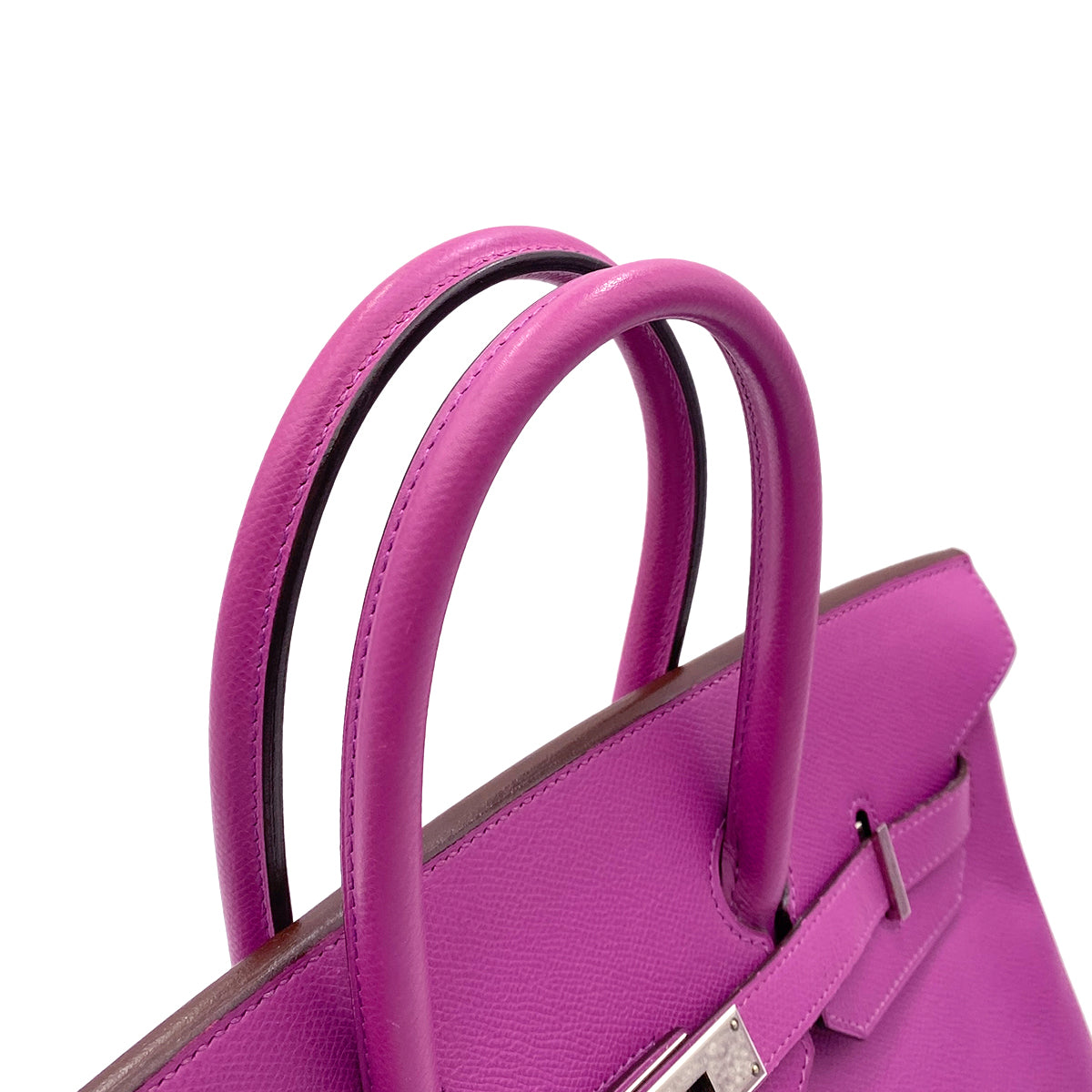 HERMES BIRKIN 35 CYCLAMEN EPSOM HAND BAG □H SHW 90265304