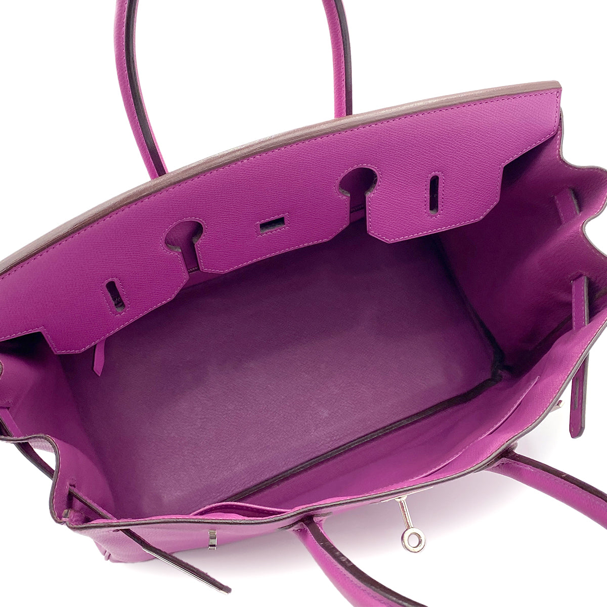 HERMES BIRKIN 35 CYCLAMEN EPSOM HAND BAG □H SHW 90265304