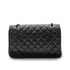 CHANEL VINTAGE CLASSIC FLAP MEDIUM CHAIN SHOULDER BAG BLACK LAMB SKIN 90265327 - PURPOSE