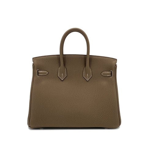 HERMES BIRKIN 25 ETOUPE TOGO HAND BAG W SHW 90265328 - PURPOSE