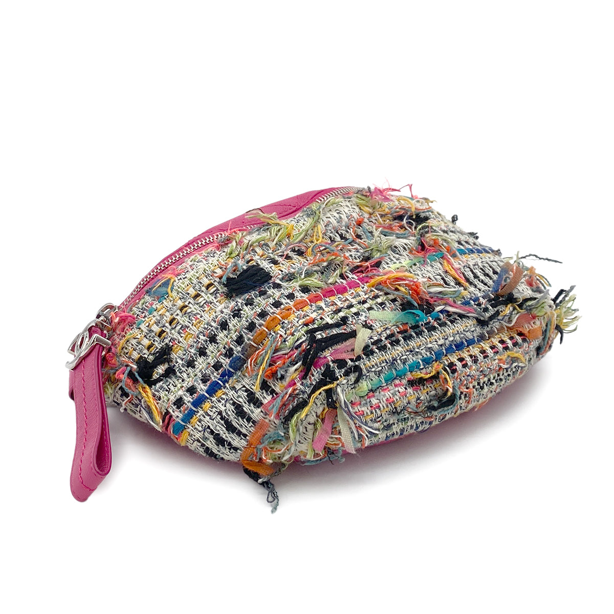 CHANEL MATELASSE CHAIN SHOULDER BAG MULTI COLOR TWEED 90265330