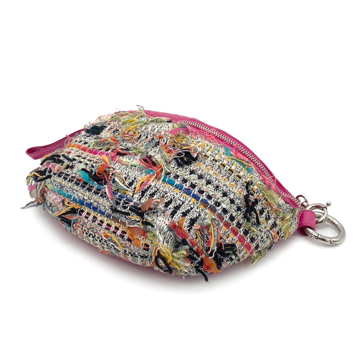 CHANEL MATELASSE CHAIN SHOULDER BAG MULTI COLOR TWEED 90265330