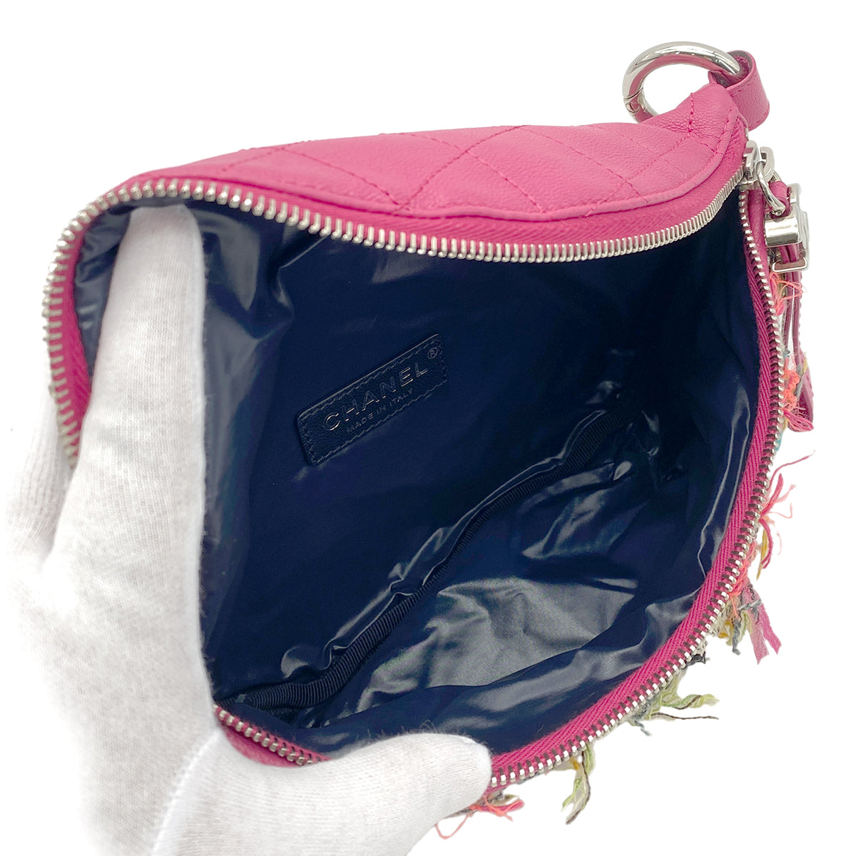 CHANEL MATELASSE CHAIN SHOULDER BAG MULTI COLOR TWEED 90265330