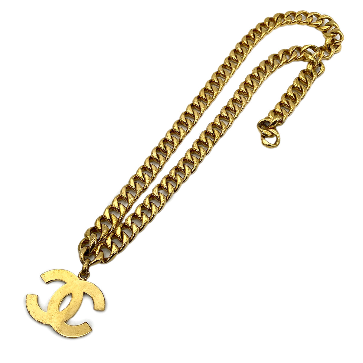 CHANEL VINTAGE NECKLACE BIG COCOMARK ACCESSORY 29 90265336