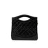 CHANEL VINTAGE 2WAY HAND CHAIN SHOULDER BAG BLACK LAMB SKIN 90265415 - PURPOSE