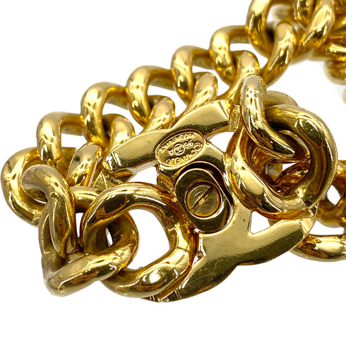 CHANEL VINTAGE NECKLACE COCOMARK TURN LOCK ACCESSORY 96A 90265597 - PURPOSE