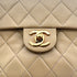 CHANEL VINTAGE MINI SQUARE 17 CHAIN HAND BAG BEIGE LAMB SKIN 90265880 - PURPOSE