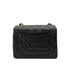 CHANEL VINTAGE MINI SQUARE 17 CHAIN SHOULDER BAG BLACK LAMB SKIN 90265883 - PURPOSE