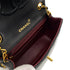 CHANEL VINTAGE MINI SQUARE 17 CHAIN SHOULDER BAG BLACK LAMB SKIN 90265883 - PURPOSE