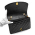CHANEL VINTAGE DIANA MEDIUM CHAIN SHOULDER BAG BLACK LAMB SKIN 90265886 - PURPOSE