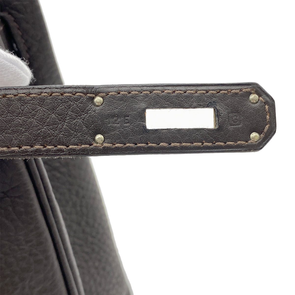 HERMES BIRKIN 35 HAVANNE TAURILLON CLEMENCE HAND BAG □G SHW 90265890