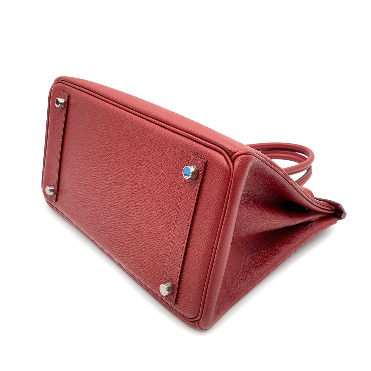 HERMES BIRKIN 30 ROUGE GARANCE EPSOM HAND BAG □K SHW 90265901