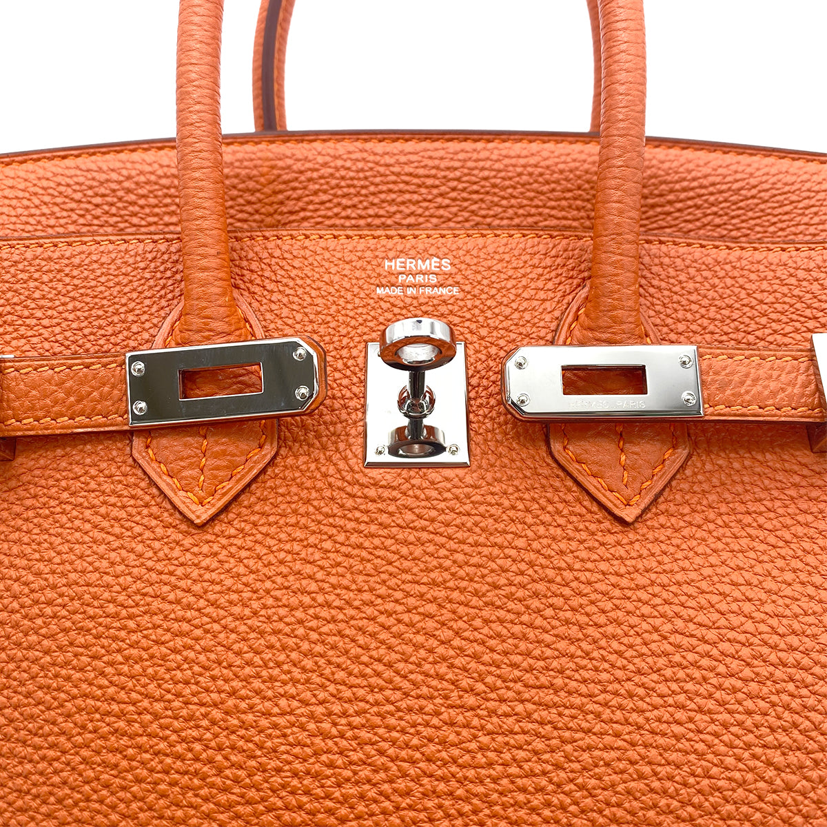 HERMES BIRKIN 25 POTIRON TOGO HAND BAG □M SHW 90265902