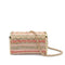 CHANEL MINAUDIERE CHAIN SHOULDER BAG PINK KNIT LEATHER RHINESTONE 90265911 - PURPOSE