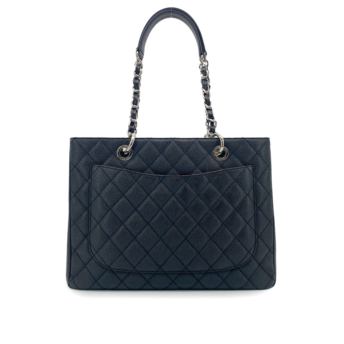 CHANEL GST TOTE BAG BLACK CAVIAR SKIN 90265919