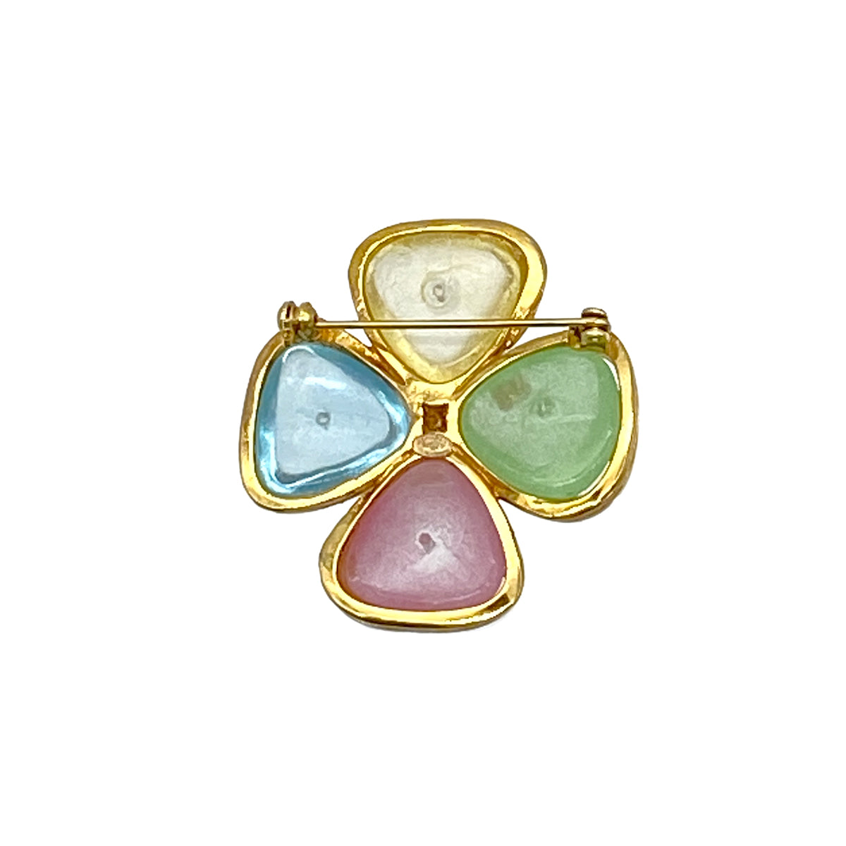 CHANEL VINTAGE COCOMARK BROOCH COLOR STONE ACCESSORY 96P 90265920