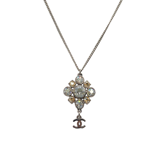 CHANEL NECKLACE COCOMARK RHINESTONE ACCESSORY C11V 90265928