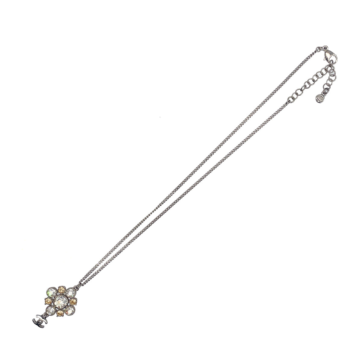 CHANEL NECKLACE COCOMARK RHINESTONE ACCESSORY C11V 90265928