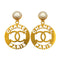 CHANEL VINTAGE EARRINGS COCOMARK LOGO FAKEPEARL SWING ACCESSORY 90265933 - PURPOSE