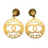 CHANEL VINTAGE EARRINGS COCOMARK LOGO FAKEPEARL SWING ACCESSORY 90265933 - PURPOSE